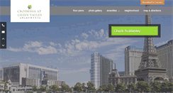 Desktop Screenshot of crossingatgreenvalley.com
